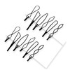 12Pcs Black Hair Bobby Pins, Mini Invisible Bangs Clips, Fashion