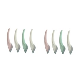 minkissy 2sets Trimming Shaving Tool Eyebrow Razor Non-slip Grip for Easy and Comfortable Use 2boxes*2 Color