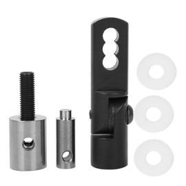 Compound Recurve Bow Single Side Multiangle Adjustable V Bar Stabilizer for Archery