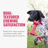 KONG Goodie Bone with Rope Dog Toy, Rojo, XS