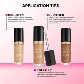 Too Faced Travel Size Born This Way Super Coverage Multi-Use Long Wear Concealer:_Nude