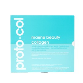 Proto-col Premium 10,000mg Marine Collagen Sachets with Hyaluronic Acid, Vitamin C, UK Made, Premium Sourced, High Absorbtion, Skin Health, Hydration & Anti-Aging Support
