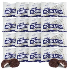 Brown & Haley VANILLA MOUNTAIN BAR - Chocolate Candy with Peanuts and Creamy Vanilla Center - Individually Wrapped Candy - Bite Size Chocolate Bars with Peanut Pieces - Case of 15-1.6 oz