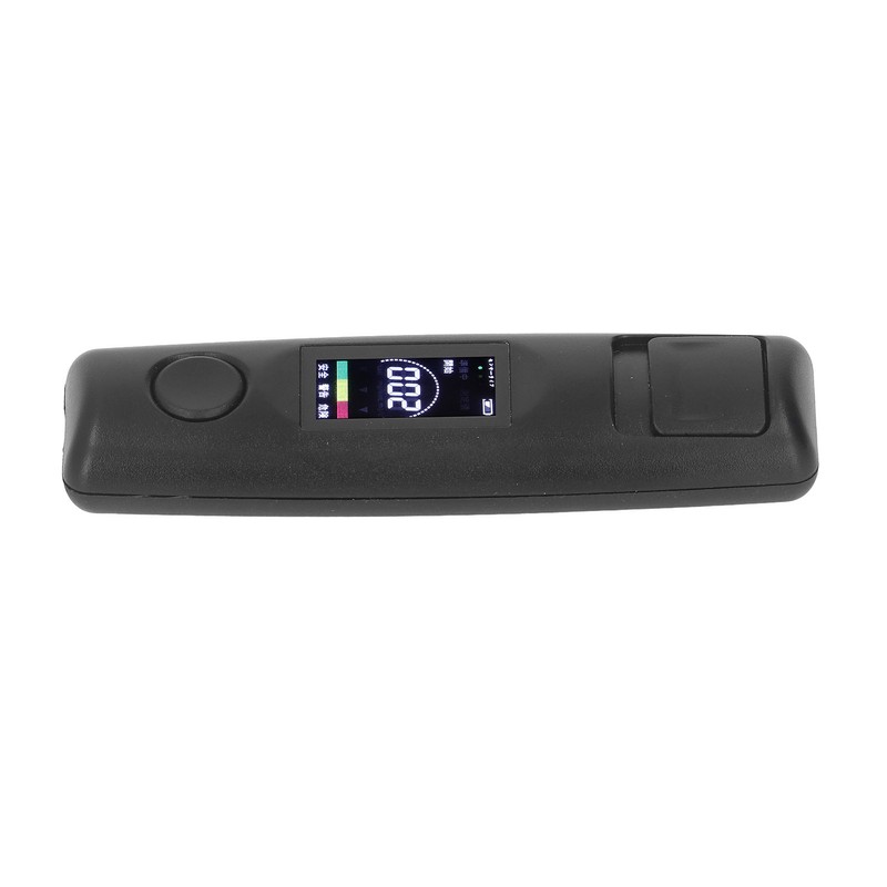 Black Portable Breathalyzer Professional Noncontact High Accuracy Alcohol Tester Rechargeable