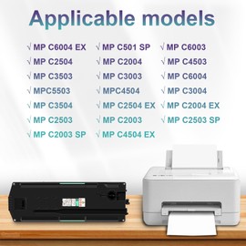 416890 D2426400 Waste Toner Box Compatible for Ricoh D242-6400 D149-6400 D1496400 for MP C2504ex C3003 C3004 C3004ex MP C2003 C2004 C2004ex C2503 C2504 C3004 C3504 C4504 C6004 Series Printers