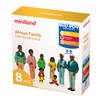 Miniland 27396 - Afrikanische Familie 8 Figuren 12,5 cm /