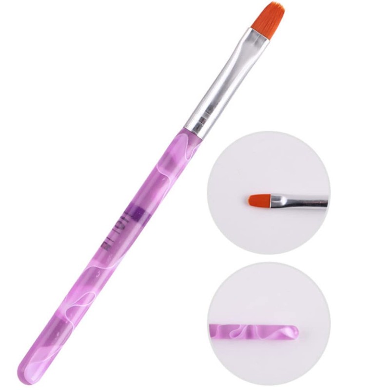 Gel Nails Brushes,7-Piece Sculpting Pencil Multifunctional Gel Nail Art Tool