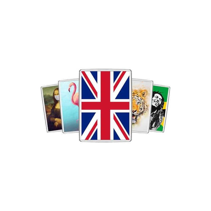 Premium Quality Clear Acrylic Blank Photo Fridge Magnets 50 x