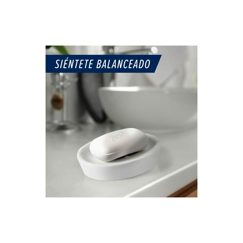 Zest Jabón Neutro Suave Barra, 90g (5 Piezas)