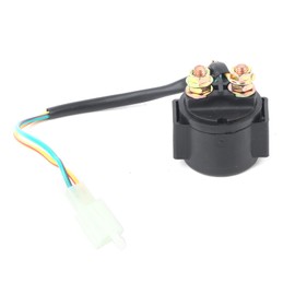 Sunicon Starter Solenoid Relay, Starter Relay Solenoid General Purpose Motorcycle Part Replacement for Chinese Scooter ATV 50cc 125cc 150cc 250cc