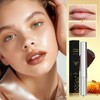 HJXUQIME 2PCS Hydrating Honey Lipstick，Black Sheer Tinted Lip Balm for