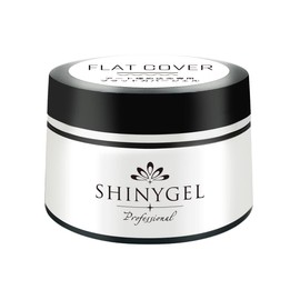 SHINYGEL Professional Shiny Gel Professional Flat Cover Gel, 0.4 oz (12 g) (UV/LED Compatible)