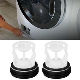 SG Store 2x Ablaufpumpen-Abdeckstopfen 6x5,7x4,5cm Kompatibel mit Haier Trommelwaschmaschine