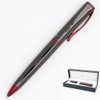 Monteverde Impressa, Ballpoint Pen, Gun Metal w/Red Trim