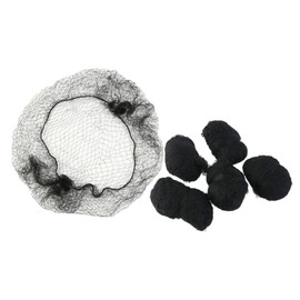 Minkissy 100pcs Hair Nets for Women Invisible Elastic Mesh Hairnets for Buns No Damage Hair Elastics for Girls