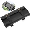 VGEBY Vintage Bike Bag, PU Leather Classic Handlebar Saddle Cycling
