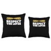 Respect The Lefse Flatbread Norwegian Cuisine Throw Pillow