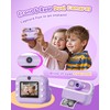 Instant Camera, Front Rear Dual Selfie Kids Camera with 1080P