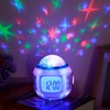 Star Sky Projector LED Music Alarm Clock Multifunction Calendar Temperature