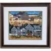 Charles Wysocki "Devilstone Harbor" Newly FRAMED Art Americana