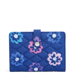 Vera Bradley Travel Wallet Signature Cotton Ellie Flowers Pattern 22041-I46 NWT