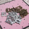 Wixine 20Pcs Singer Sewing Machine Charms Antique Silver Tone 22