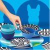 French Bull 12-Piece Dinnerware Set Black & White