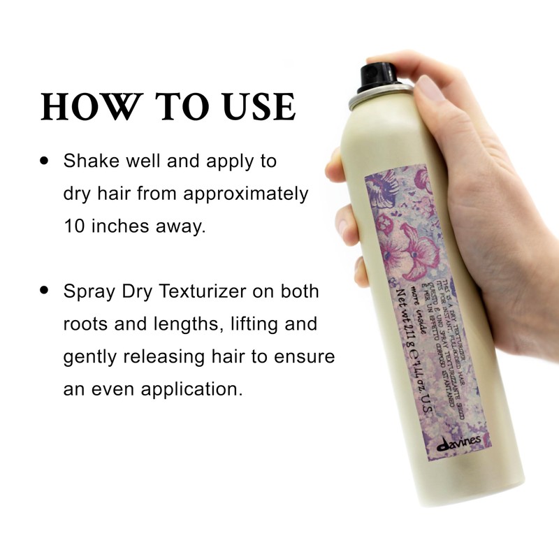 Davines This Is A Dry Texturizer, Texturizing Spray for Full