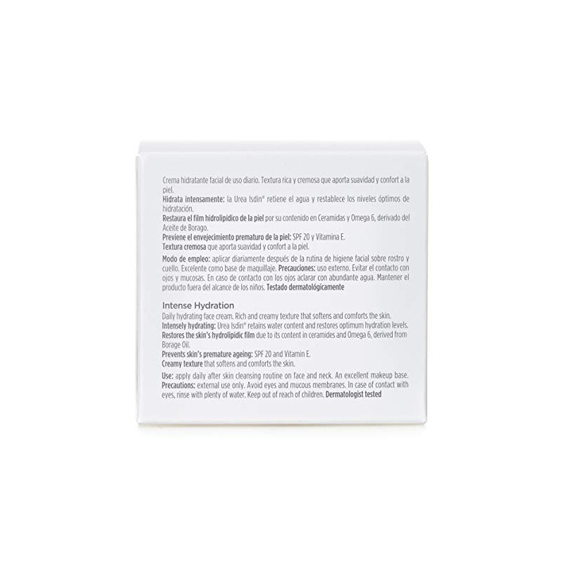 ISDIN - Ureadin Facial Cream 50ml - 50ml - Daily