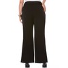 Rafaella Women's Regular Plus Curvy Fit Gabardine Bootcut Dress Pants