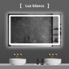 DS Espejo De Baño Con Luz Led Táctil 40x60cm