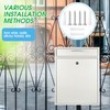 Yaocom Locking Mailbox with Key for Outdoor 18 x 15