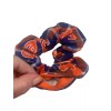 SHOPGALNY NY Mets ORG BLU PRINT HAIR ZIPPER SCRUNCHIE Set