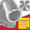 SPARES2GO Universal 5m Extra Long Aluminium Flexible Tumble Dryer Vent