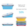Collapsible Food Storage Containers with Airtight Lid, 27 oz, Kitchen