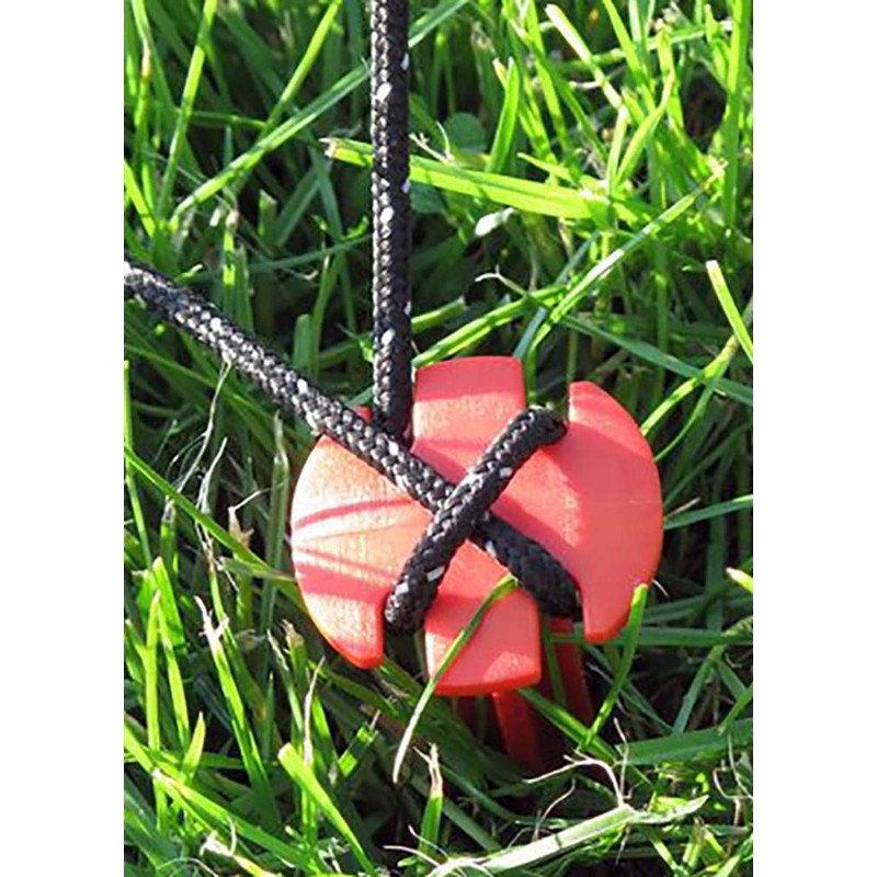 SwissPiranha SwissPiranha RT150 Tent Pegs (Set of 10), Red, M,