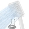 VOXON VOXON Duschkopf mit Schlauch 1,8m, Handbrause Duschbrause Gro?, Duschkopf