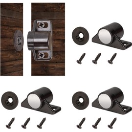 Cerraduras de metal para puerta de gabinete, paquete de 4 cierres magnéticos para puerta de gabinete, imanes de puerta para cocina, armario, armario y otros muebles, puertas y cajones, cerraduras, cierre