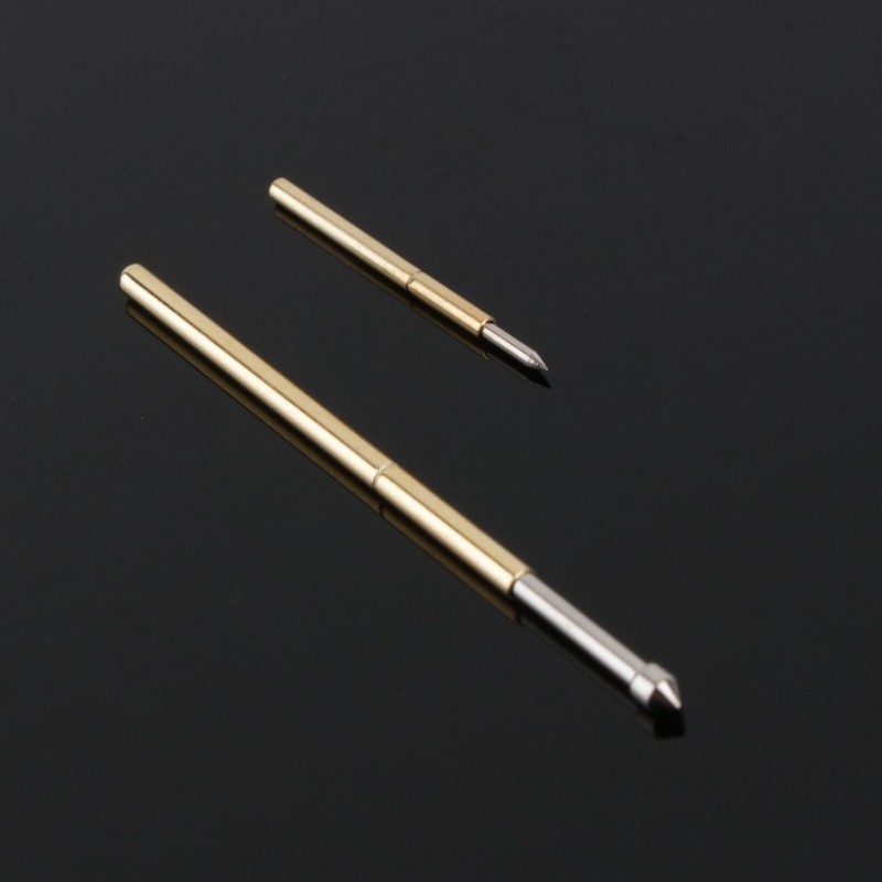 100Pcs P100-E2 Spring Test Probe Spring Contact Probe 1.5mm Cone