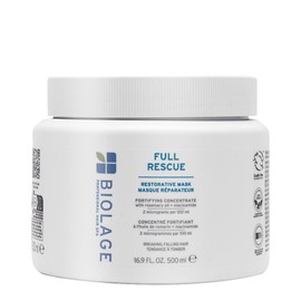 Biolage Restructuring Mask for Fine Hair, Suitable for All Hair Types, Enriched with Rosemary Oil, Niacinamide and Vitamin B, Full Rescue, 500 ml