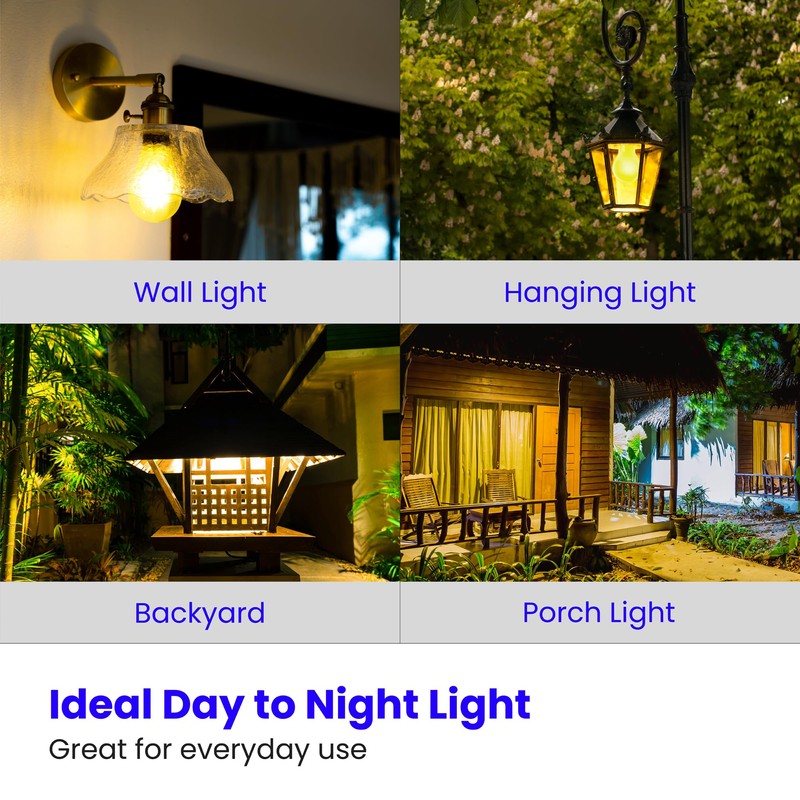 Feit Electric A19 Outdoor LED Bug Light, 100-Watt Equivalent, Dimmable