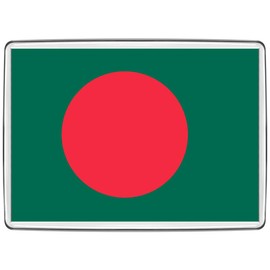 Pixly® Bangladesh Flag Fridge Magnet Large Jumbo Size Bengali Keepsake Country Souvenir Novelty Refrigerator Magnets Gift