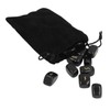 Rune Stones Ancient Rune Fine Workmanship Stylish Appearance Obsidian Material
