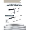 3 in 1 Professional Jeweler's Saw Set Saw Frame 144