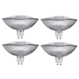 4 Pack 75R111/GU10/FL - 75 Watt Halogen R111 Reflector 120V- GU10 Base (Twist & Lock) Glass Cover - 75W Flood Light Bulb Halogen Bulb - Landscape Lighting