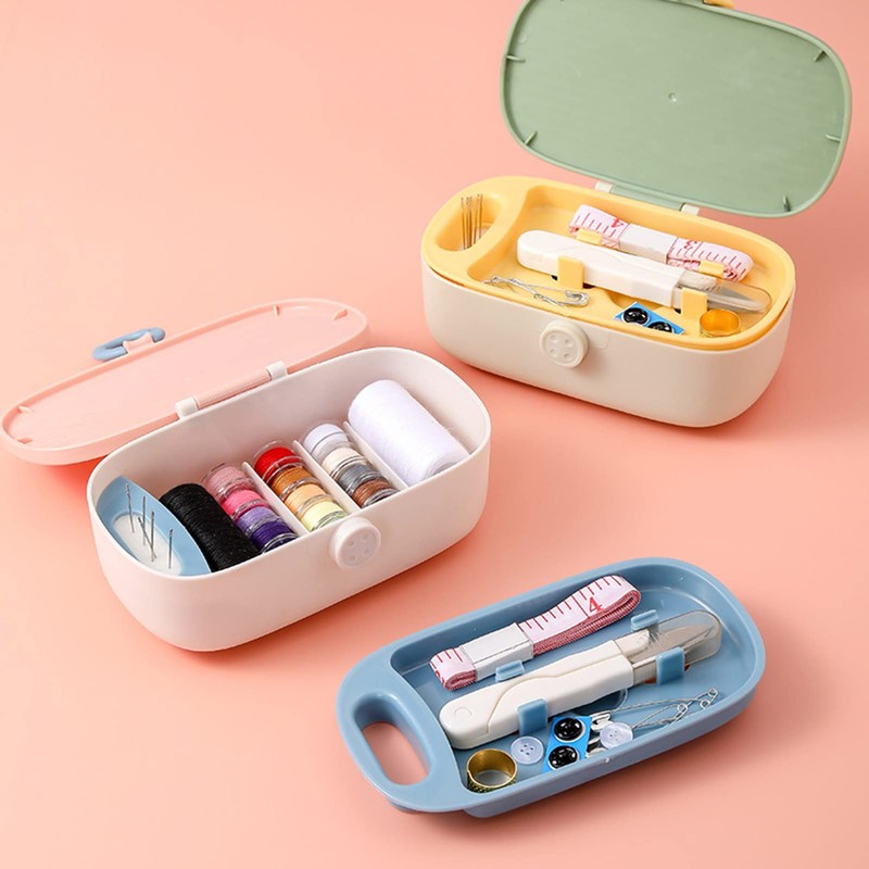Sewing Kit Box, Sewing Kit for Adults Basic Needle and