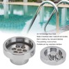 G1‑1/2 Round Drainage Floor Drain Stainless Steel Shower Drainage Floor
