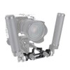 NICEYRIG 15mm Dual Rod Clamp with Rosette for ARRI Standard(M6