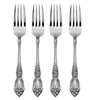 Oneida Wordsworth Set of 4 Dinner Forks, Silver