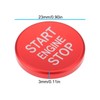 eMagTech 1 Touch Start Decorative Ring Sticker Button Cover Compatible